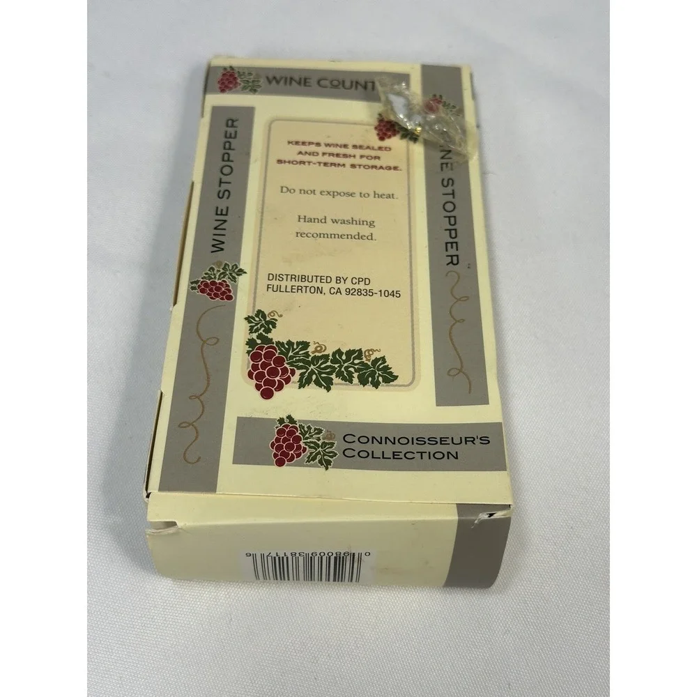 crown county wine stopper‎ CONNOISSEURS COLLECTION